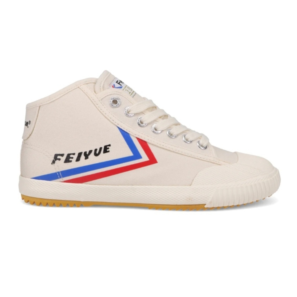 Feiyue European Style Casual Sneaker FE MID 1920 Ivory Men's Size 11M